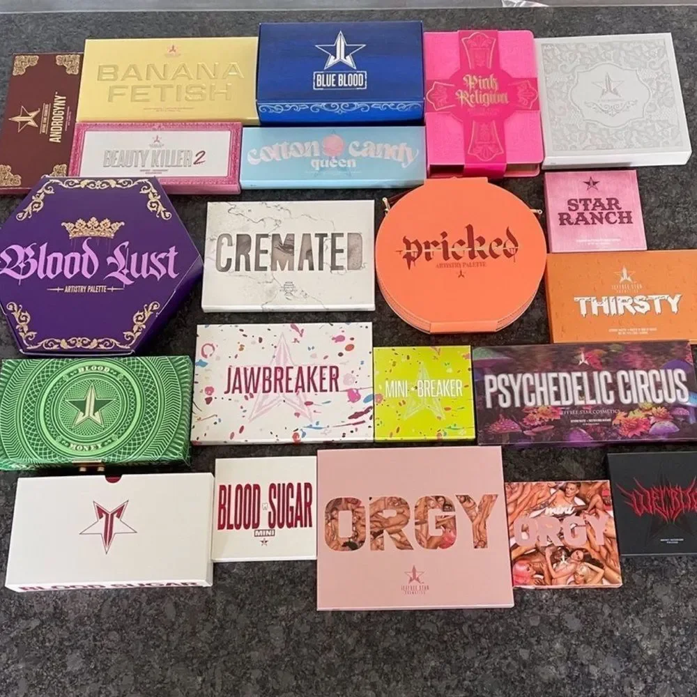 Jeffree Star 🔮TRUE MYSTERY BOX🔮 double your fun lot #1 beauty box all JS items